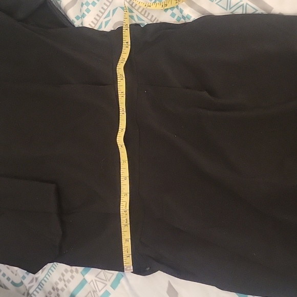 New Women's PrettyGarden Black Dress with pockets that ties in back. Size Medium - Picture 8 of 14